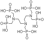 structure of CAS# 15827-60-8, 二乙烯三胺五甲叉膦酸