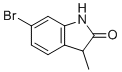 structure of CAS# 158326-84-2, 6-溴-3,3-二甲基吲哚啉-2-酮