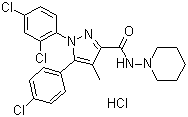 structure of CAS# 158681-13-1, 盐酸利莫那班