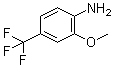 structure of CAS# 158727-56-1, 2-甲氧基-4-(三氟甲基)苯胺