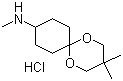 structure of CAS# 158747-10-5, 4-(甲基氨基)环己酮 2,2-二甲基三亚甲基缩酮盐酸盐