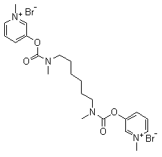 Distigmine bromide molecular structure (CAS 15876-67-2)
