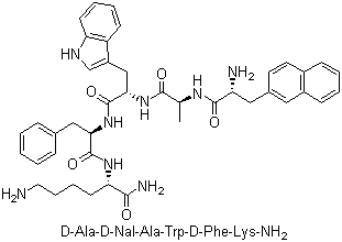 structure of CAS# 158861-67-7, 促生长激素释放肽