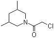 structure of CAS# 158890-34-7, 1-(Chloroacetyl)-3,5-dimethylpiperidine