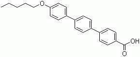 CAS # 158938-08-0, 4''-(Pentyloxy)-[1,1':4',1''-terphenyl]-4-carboxylic acid