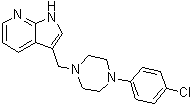 CAS # 158985-00-3, 3-[[4-(4-Chlorophenyl)-1-piperazinyl]methyl]-1H-pyrrolo[2,3-b]pyridine, L 745870