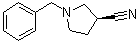 structure of CAS# 159063-16-8, (S)-1-Benzyl-3-cyanopyrrolidine
