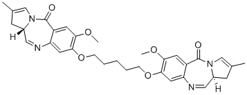 CAS # 1595275-71-0, SG3199, (11aS,11'aS)-8,8'-[1,5-pentanediylbis(oxy)]bis[1,11a-dihydro-7-methoxy-2-methyl-5H-Pyrrolo[2,1-c][1,4]benzodiazepin-5-one