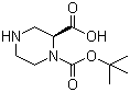 CAS # 159532-59-9, (S)-4-Boc-Piperazine-3-carboxylic acid, (S)-Piperazine-1,2-dicarboxylic acid 1-tert-butyl ester