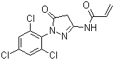 CAS 登录号：15957-48-9, 1-(2,4,6-三氯苯基)-3-丙烯酰胺基-5-吡唑酮
