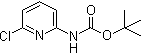structure of CAS# 159603-71-1, 2-tert-Butoxycarbonylamino-6-chloropyridine