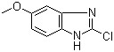 structure of CAS# 15965-54-5, 2-Chloro-5-methoxybenzimidazole