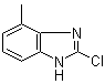 structure of CAS# 15965-57-8, 2-氯-4-甲基-1H-苯并咪唑