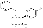 CAS # 159706-87-3, (3S)-3-(4-Fluorophenyl)-4-(phenylmethyl)-2-morpholinone, N-Benzyl-(3S)-3-(4-fluorophenyl)morpholin-2-one