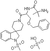 Ibutamoren mesylate molecular structure (CAS 159752-10-0)