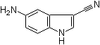 structure of CAS# 159768-57-7, 5-Aminoindole-3-carbonitrile