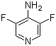 structure of CAS# 159783-22-9, 3,5-二氟吡啶-4-胺