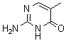 structure of CAS# 15981-91-6, 2-氨基-5-甲基-4(3H)-嘧啶酮