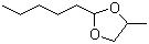 CAS 登录号：1599-49-1, 己醛丙二醇缩醛, 4-甲基-2-戊基-1,3-二氧戊环