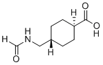 CAS # 1599413-49-6, Tranexamic Acid EP Impurity F, (1r,4r)-4-(formamidomethyl)cyclohexane-1-carboxylic acid