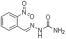 2-Nitrobenzaldehyde semicarbazone molecular structure (CAS 16004-43-6)