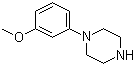 structure of CAS# 16015-71-7, 1-(3-甲氧基苯基)哌嗪