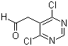 4,6-Dichloro-5-pyrimidineacetaldehyde molecular structure (CAS 16019-33-3)