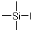 structure of CAS# 16029-98-4, Iodotrimethylsilane