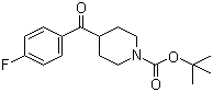 CAS # 160296-40-2, tert-Butyl 4-(4-fluorobenzoyl)piperidine-1-carboxylate