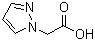 structure of CAS# 16034-48-3, 2-(1H-吡唑-1-基)乙酸