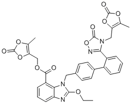 structure of CAS# 1604812-35-2, 阿齐沙坦杂质R