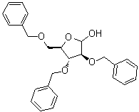 CAS # 160549-10-0, 2,3,5-Tris-O-(phenylmethyl)-D-arabinofuranose