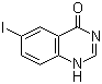 structure of CAS# 16064-08-7, 6-碘喹唑啉-4-酮