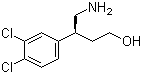 structure of CAS# 160707-16-4, (S)-4-氨基-3-(3,4-二氯苯基)-1-丁醇