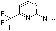 structure of CAS# 16075-42-6, 2-Amino-4-(trifluoromethyl)pyrimidine