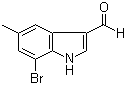 CAS # 16077-60-4, 7-Bromo-5-methyl-1H-indole-3-carboxaldehyde