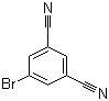 structure of CAS# 160892-07-9, 5-溴-1,3-苯二腈