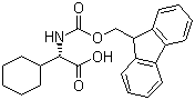 structure of CAS# 161321-36-4, N-芴甲氧羰基-L-环己基甘氨酸