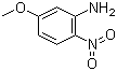 structure of CAS# 16133-49-6, 5-甲氧基-2-硝基苯胺