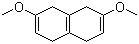 structure of CAS# 1614-82-0, 1,4,5,8-Tetrahydro-2,7-dimethoxynaphthalene