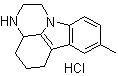 structure of CAS# 16154-78-2, Pirlindole hydrochloride