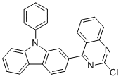 structure of CAS# 1616499-37-6, 2-(2-氯喹唑啉-4-基)-9-苯基-9H-咔唑
