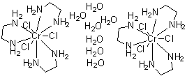 CAS # 16165-32-5, Tris(ethylenediamine)chromium trichloride hydrate (2:7)