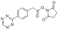 CAS # 1616668-55-3, Tetrazine-NHS Ester, (2,5-dioxopyrrolidin-1-yl) 2-[4-(1,2,4,5-tetrazin-3-yl)phenyl]acetate