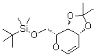 CAS # 161822-65-7, 2,6-Anhydro-5-deoxy-1-O-[(1,1-dimethylethyl)dimethylsilyl]-3,4-O-(1-methylethylidene)-D-arabino-hex-5-enitol