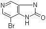 structure of CAS# 161836-12-0, 7-Bromo-1,3-dihydroimidazo[4,5-c]pyridin-2-one