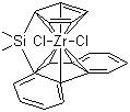 CAS 登录号：161994-85-0, 二甲基硅烷基(环戊二烯)(9-芴基)二氯化锆