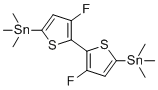 structure of CAS# 1619967-09-7, (3,3'-Difluoro-[2,2'-bithiophene]-5,5'-diyl)bis(trimethylstannane)