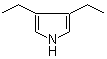 3,4-Diethylpyrrole molecular structure (CAS 16200-52-5)