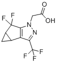 CAS # 1620056-83-8, 2-(5,5-difluoro-3-(trifluoromethyl)-3b,4,4a,5-tetrahydro-1H-cyclopropa[3,4]cyclopenta[1,2-c]pyrazol-1-yl)acetic acid